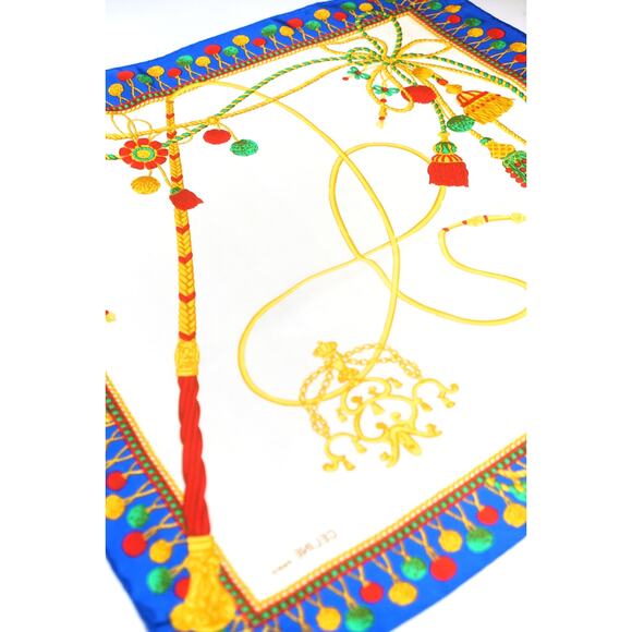 Celine Printed Silk Scarf - Picture 3 of 7